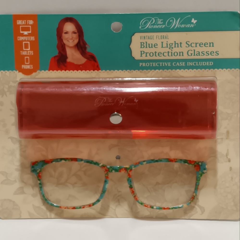 Pioneer Woman Vintage Floral Blue Light Screen Protection Glas…